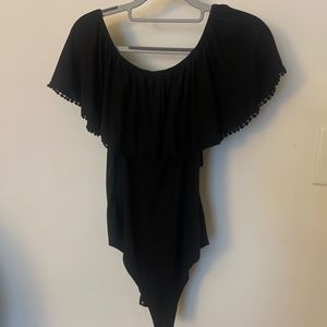 Off the shoulder bodysuit